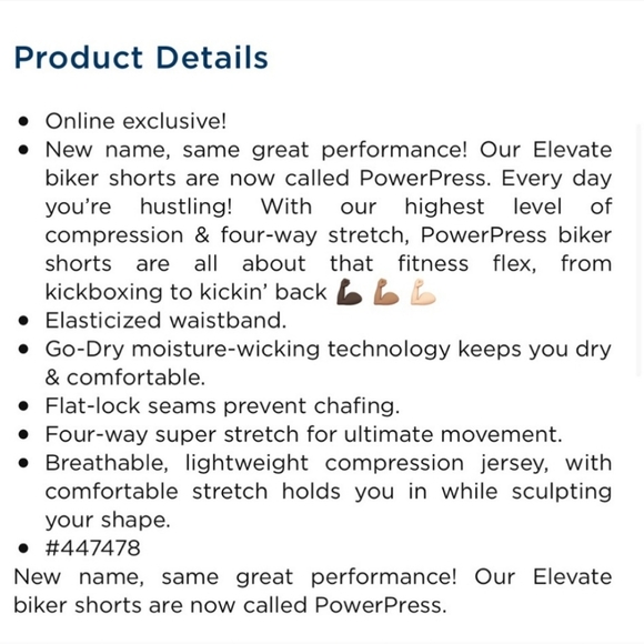 nwt OLD NAVY powerchill extra high rise 8" rust brown go dry biker Shorts 4X - Picture 4 of 7